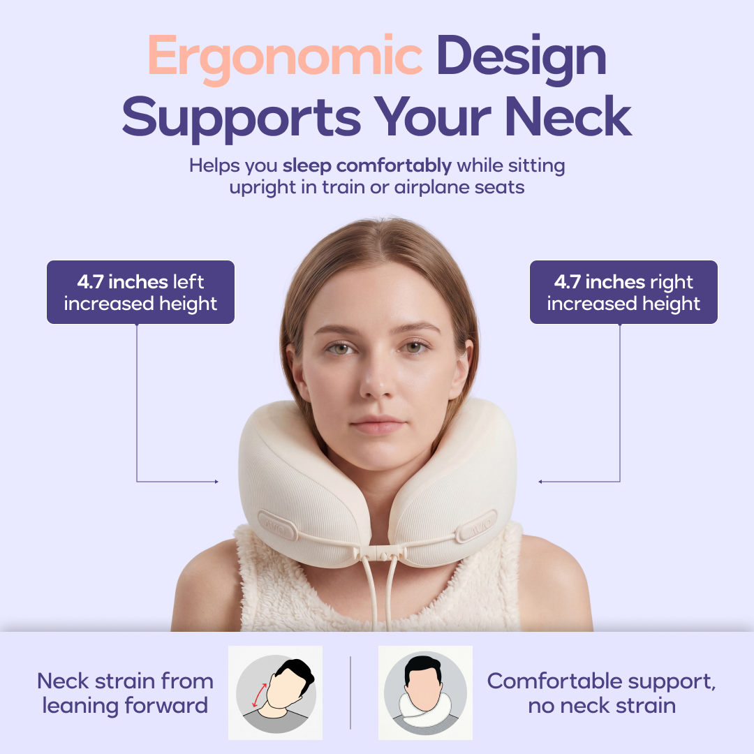 Mellow x AVIO Travel Neck Pillow