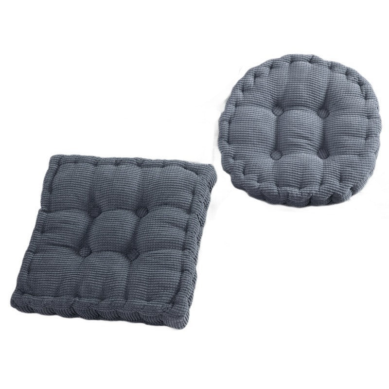 Cushion Seat for Office, Long Sitting, Meditation, Height-Increasing Round Cushion, Office Chair, Thickened Futon Fabric Cushion - image 3