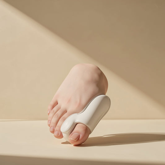 Single-hole SEBS silicone toe separator, sold as one pair - view 2