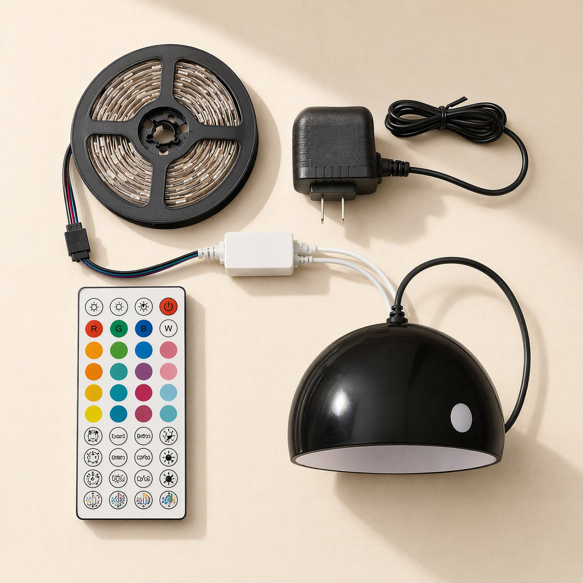 RGB LED strip light for TV backgrounds with 3535 lamp beads - view 4