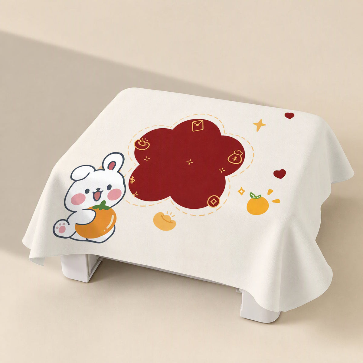 Minimalist polyester cotton printer cover - view 3