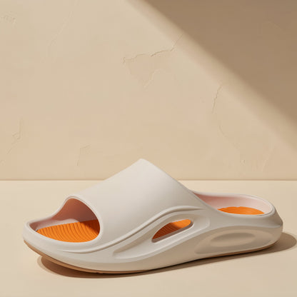 Men's minimalist PVC slippers with PVC uppers and soles - view 3