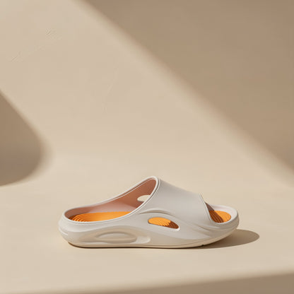 Men's minimalist PVC slippers with PVC uppers and soles - view 4