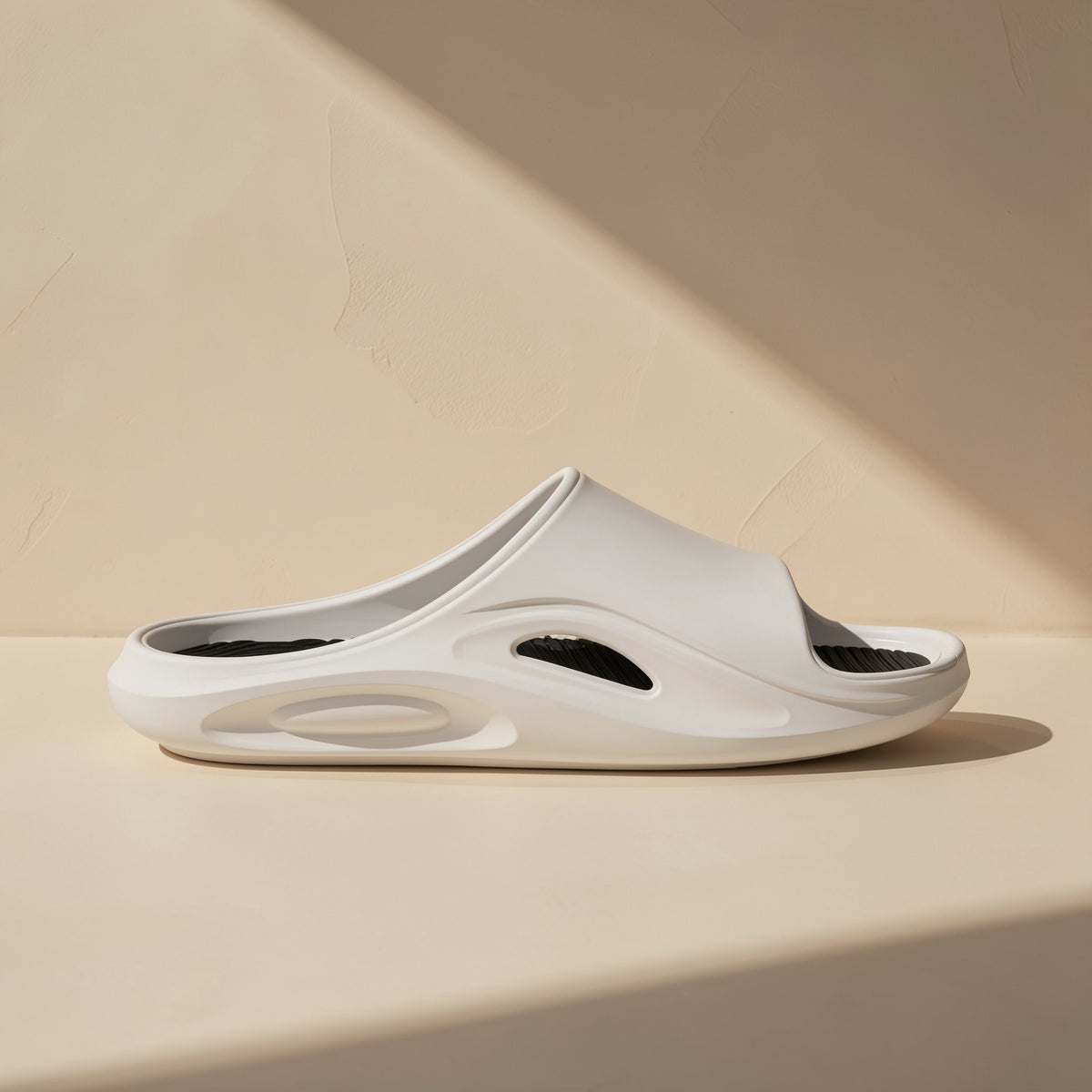 Men's minimalist PVC slippers with PVC uppers and soles - view 5