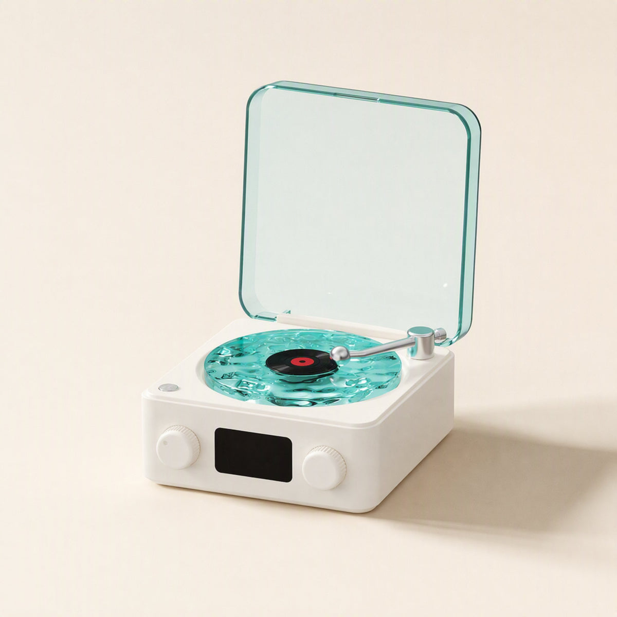 Bluetooth white noise speaker with an atmosphere light and desktop clock - view 5