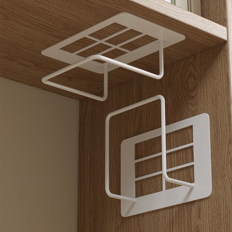 Router Placement Rack Wifi Storage Rack Holder Wall Sticker Bracket Set Top Box Punch-Free Storage Box Rack - image 4