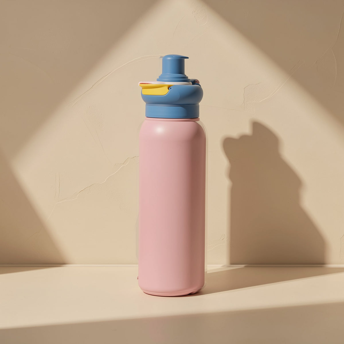 Haozhan water bottle with 316 stainless steel inner tank, 304 stainless steel shell, straw, and carrying rope - view 2