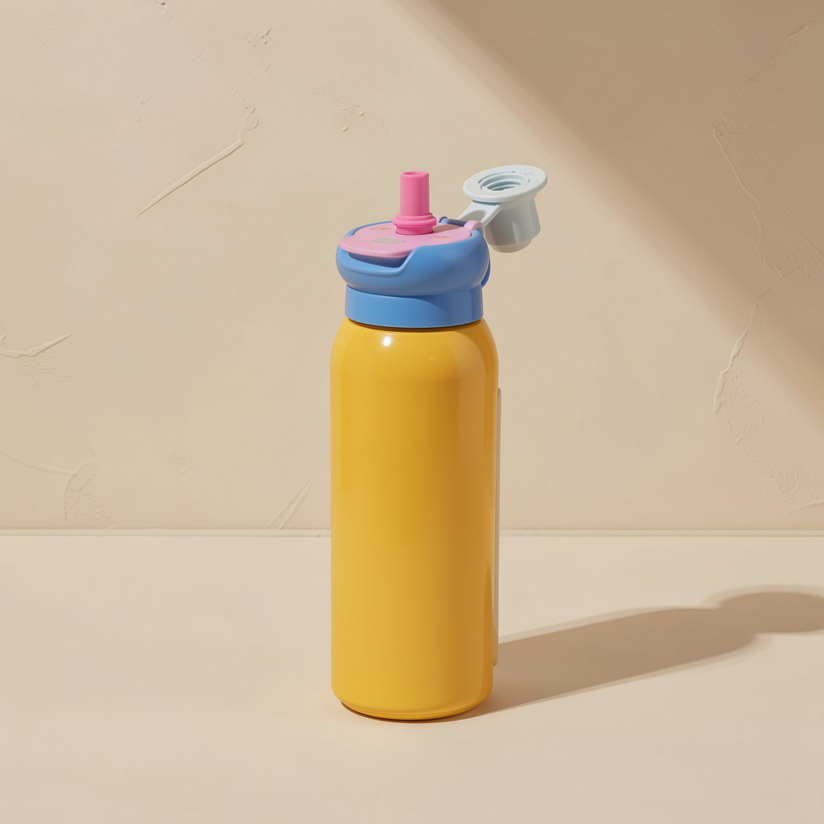 Haozhan water bottle with 316 stainless steel inner tank, 304 stainless steel shell, straw, and carrying rope - view 4