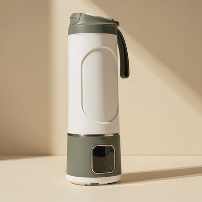USB charging portable juicer cup with food-grade PC inner tank and 12 rows of grinding teeth