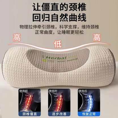 Buckwheat Cervical Spine Support Sleep Pillow Adult One-Pack Sleep Aid Pillow Core Anti-Traction Lumbar Spine Pillow Wholesale Delivery - image 3