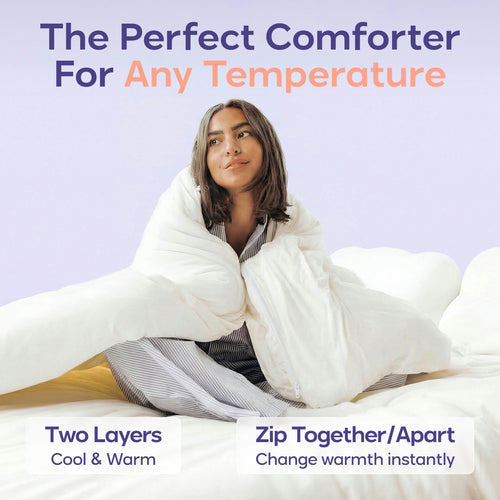 Lighter comforter