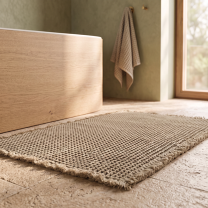 Woven™ Waffle Weave Bath Mat