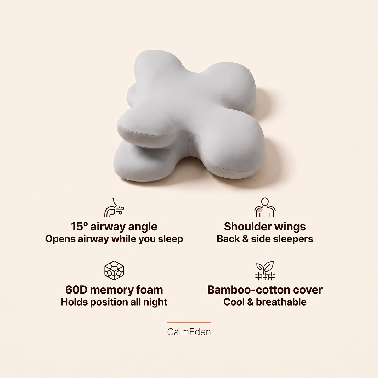 Airway™ Snoring Relief Pillow