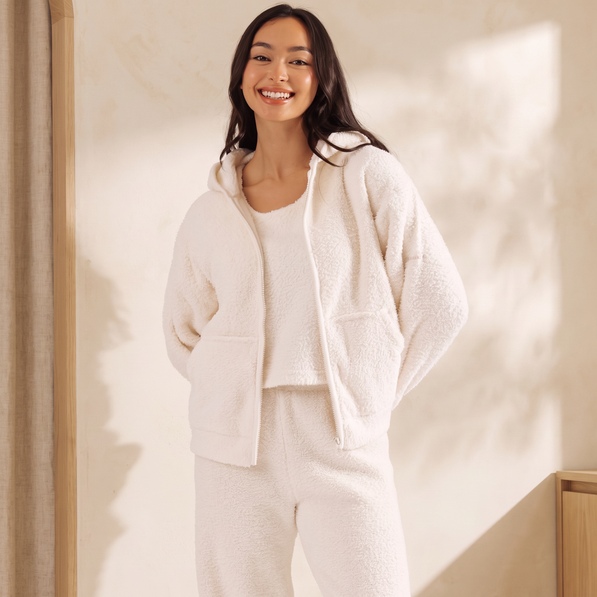 Plush™ Sherpa Zip-Up Hoodie