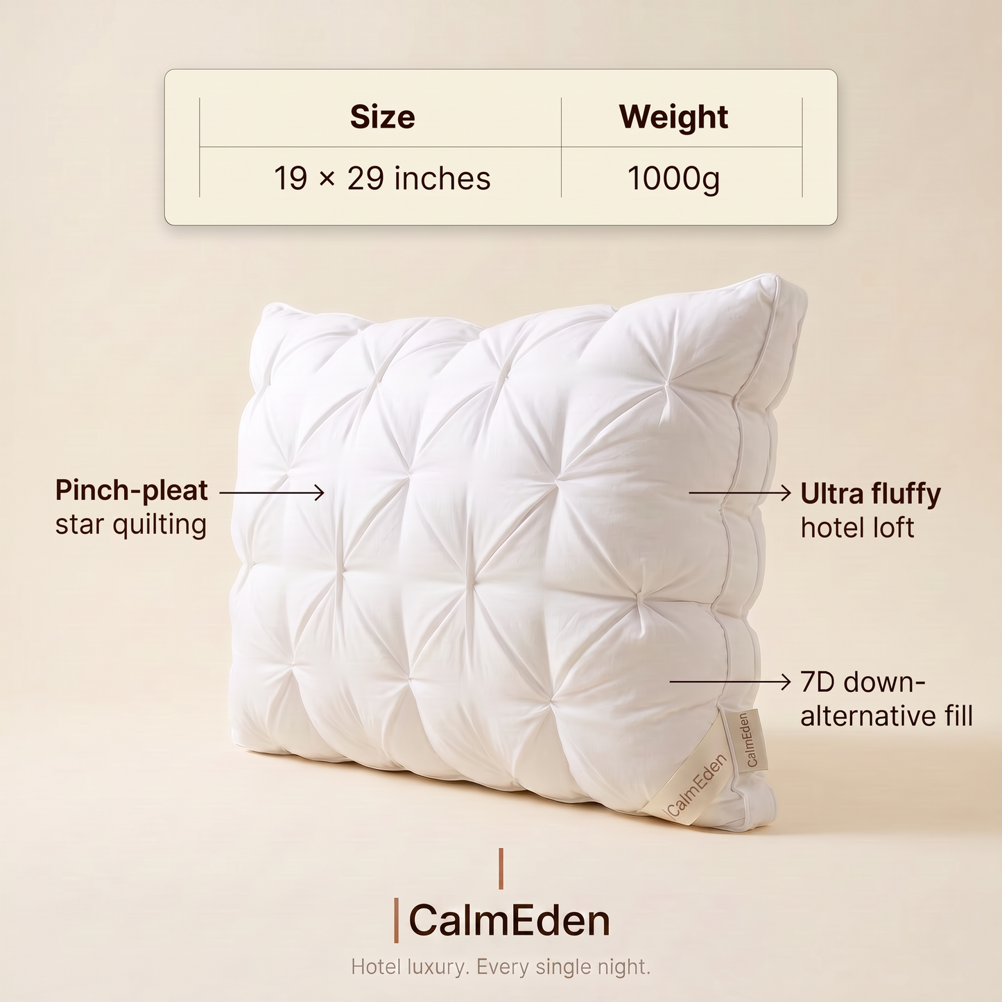 Stratus™ Comfort Sleep Pillow
