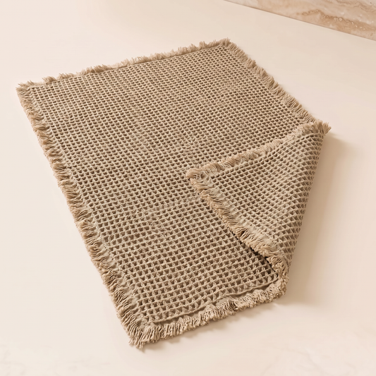 Woven™ Waffle Weave Bath Mat