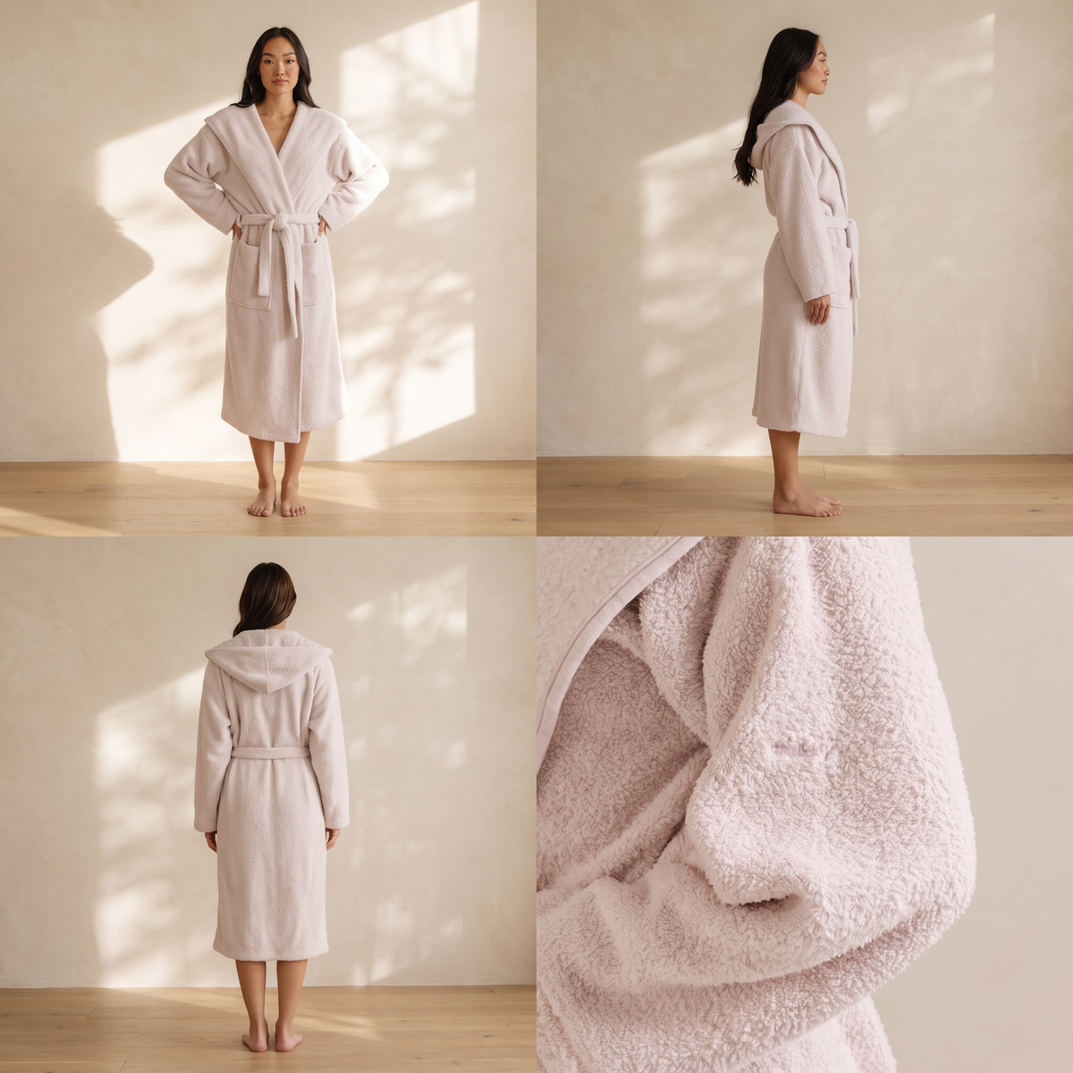 Shawl™ Plush Hooded Robe