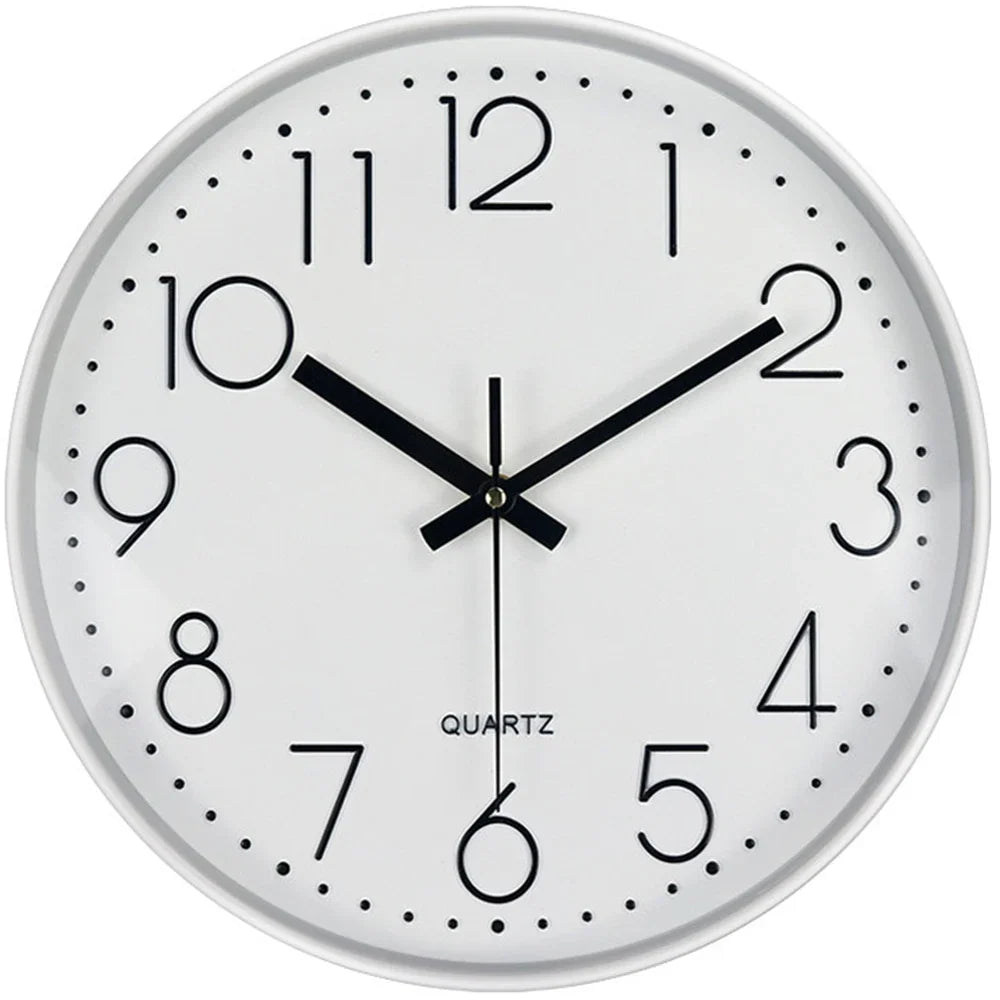 Hush Clock colourway All White