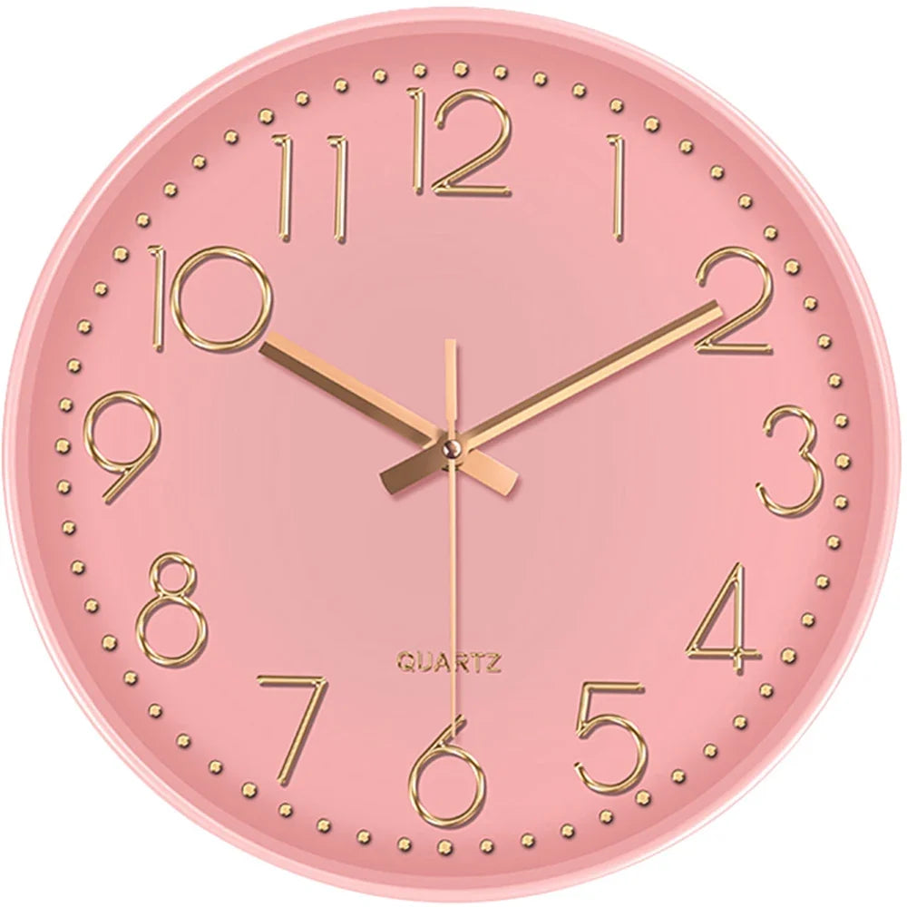Hush Clock colourway Pink