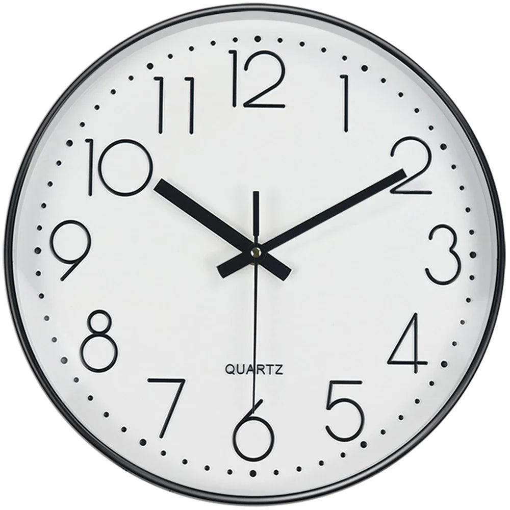 Hush Clock colourway Black Frame