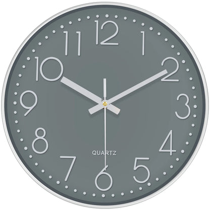 Hush Clock colourway Grey