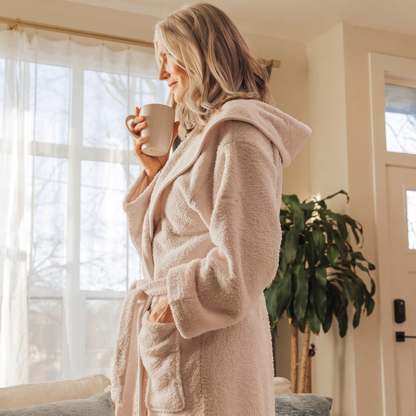Shawl™ Plush Hooded Robe