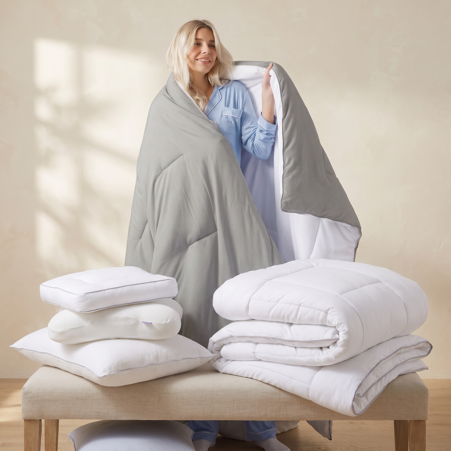 Marshmallow Comforter