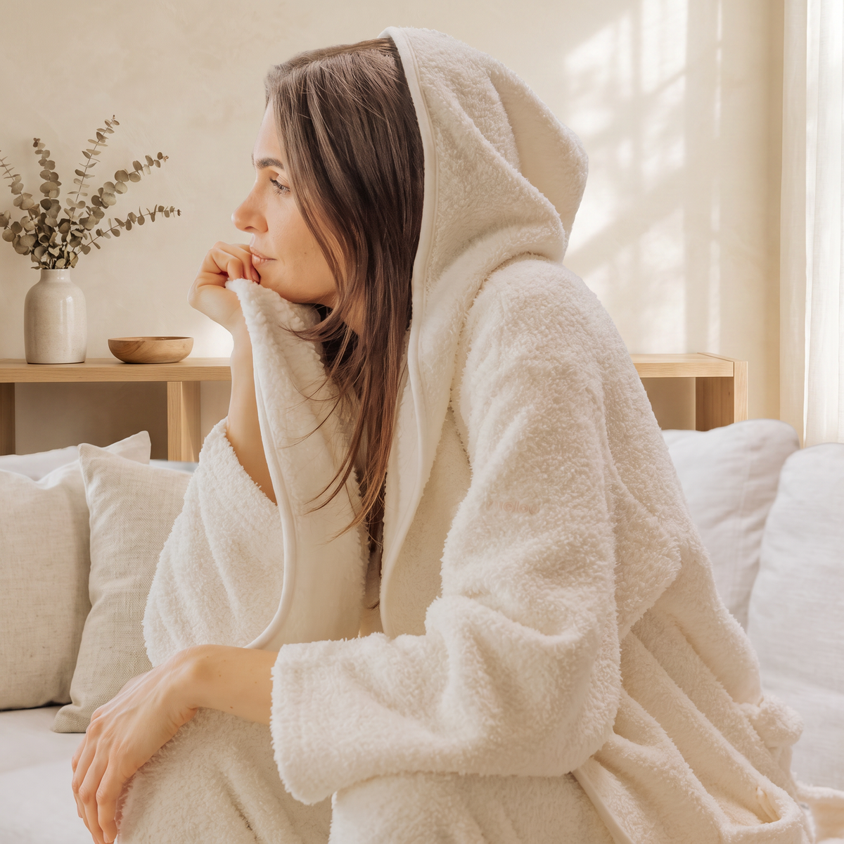 Shawl™ Plush Hooded Robe