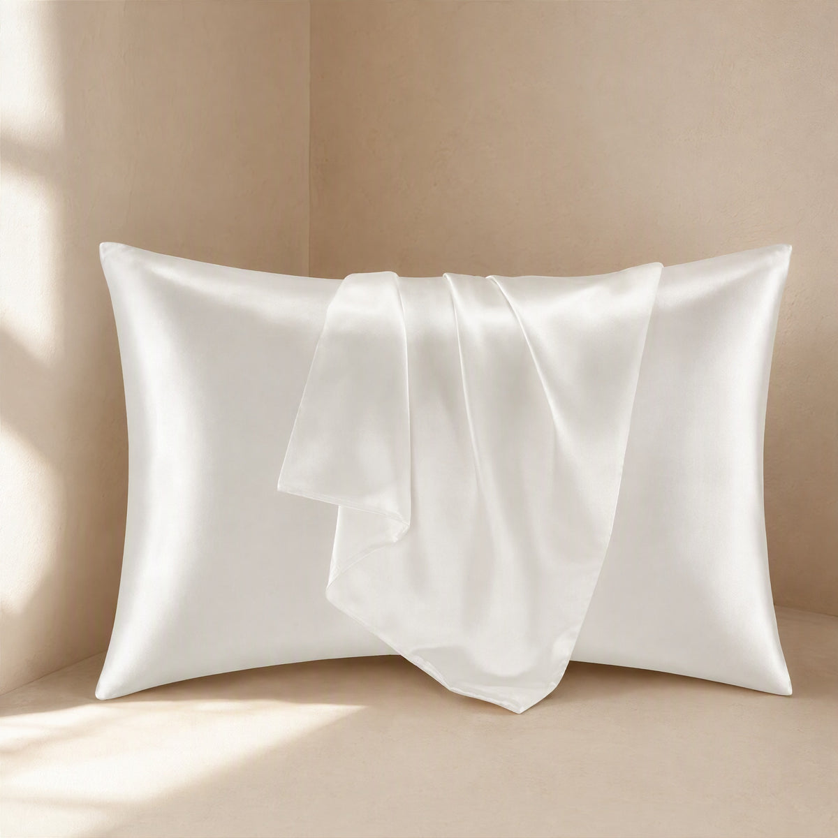 Silksnooze™ Polyester Imitation Silk Pillowcase