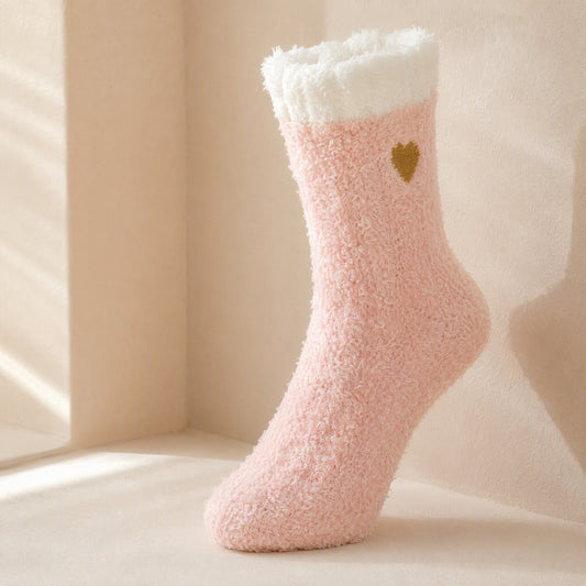 Fleecesnug™ Coral Fleece Mid-Calf Socks