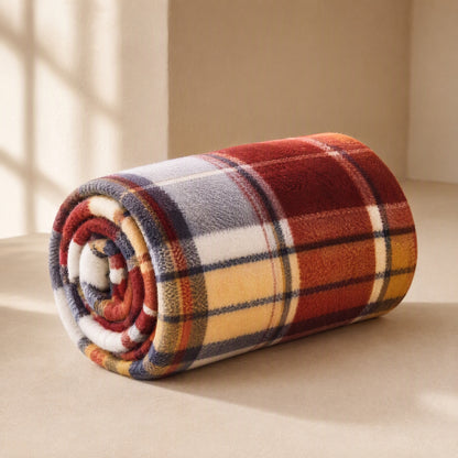 Plaidwarm™ Plaid Polyester Fleece Blanket
