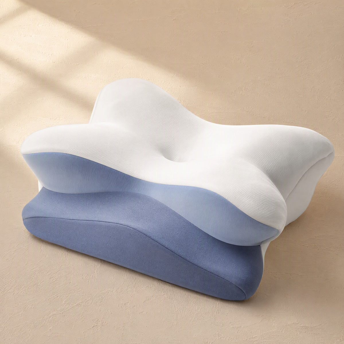 Wingrest™ Butterfly Memory Foam Pillow, material and detail close-up