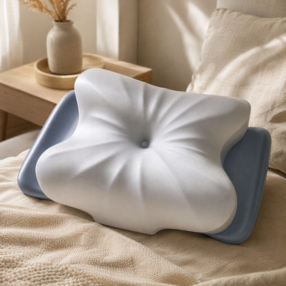 Wingrest™ Butterfly Memory Foam Pillow, styled close view
