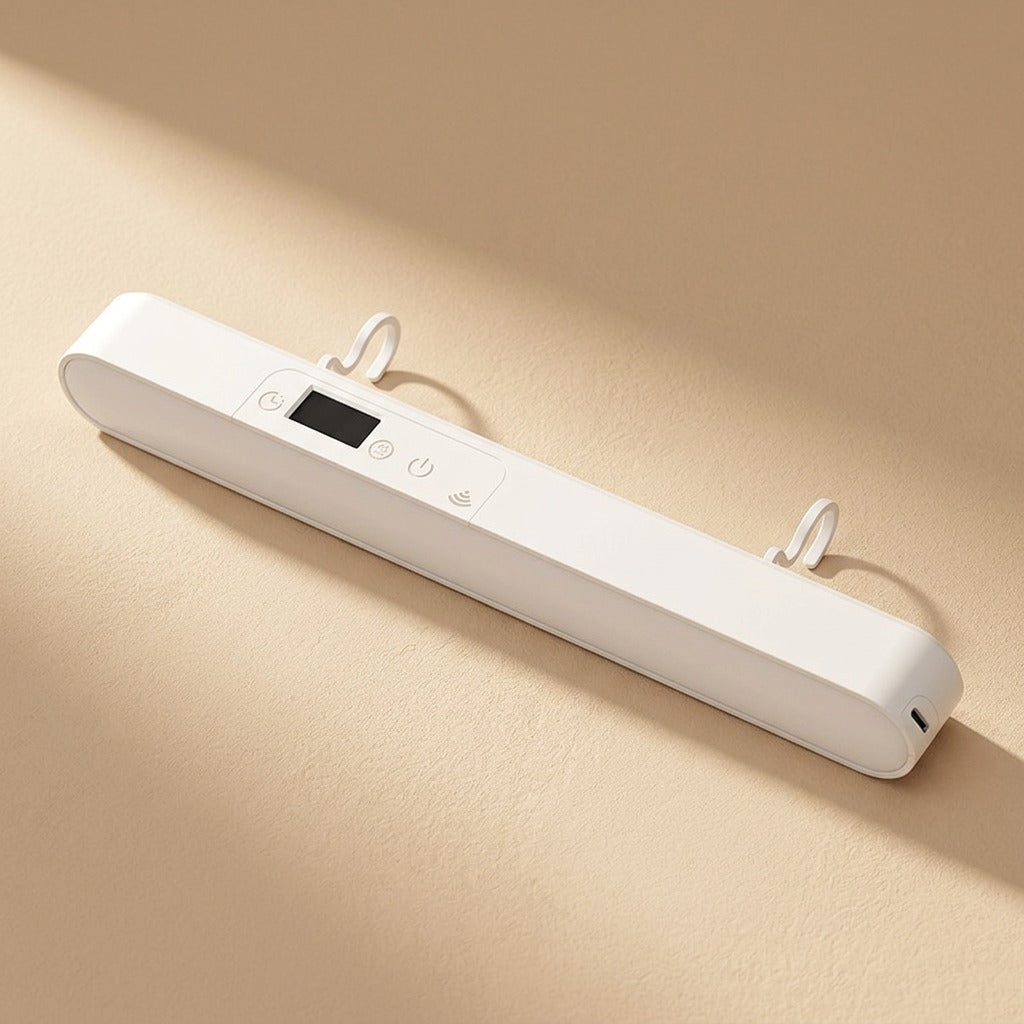 Hooklume™ Magnetic Hook LED Desk Lamp, material and detail close-up