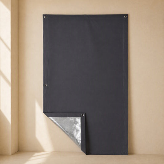 Shadecling™ Polyester Suction Cup Room Darkening Curtain