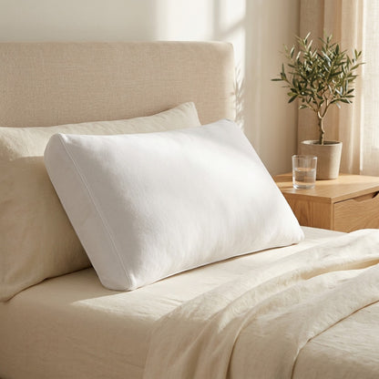Softspan™ 70 x 42 Memory Foam Pillow in a calm home setting