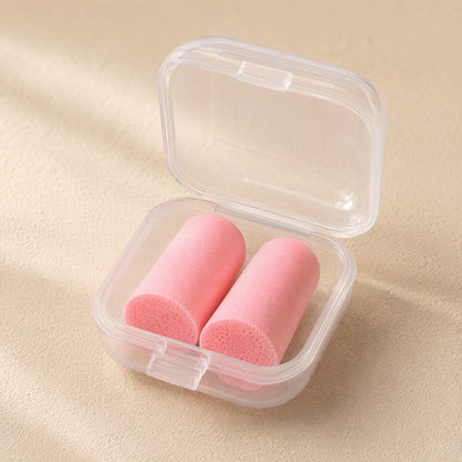 Foamhush™ PU Foam Soundproof Earplugs, material and detail close-up