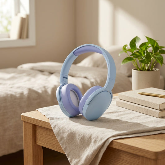 Quietcuff™ Soundproof Earmuffs for Sleep and Study in a calm home setting