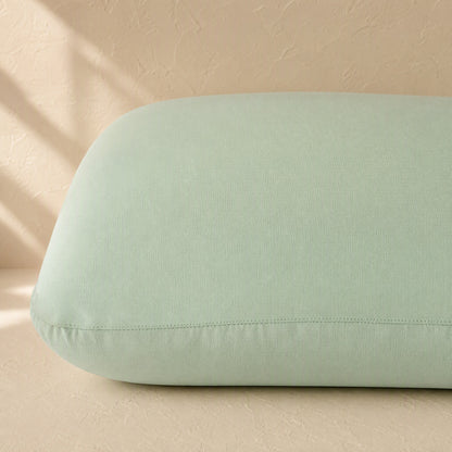 Pillowchill™ Nylon Ice Silk Pillowcase, material and detail close-up