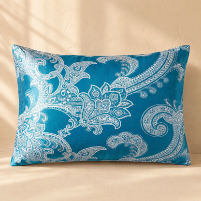 Satinsheen™ Jacquard Satin Pillowcase, material and detail close-up