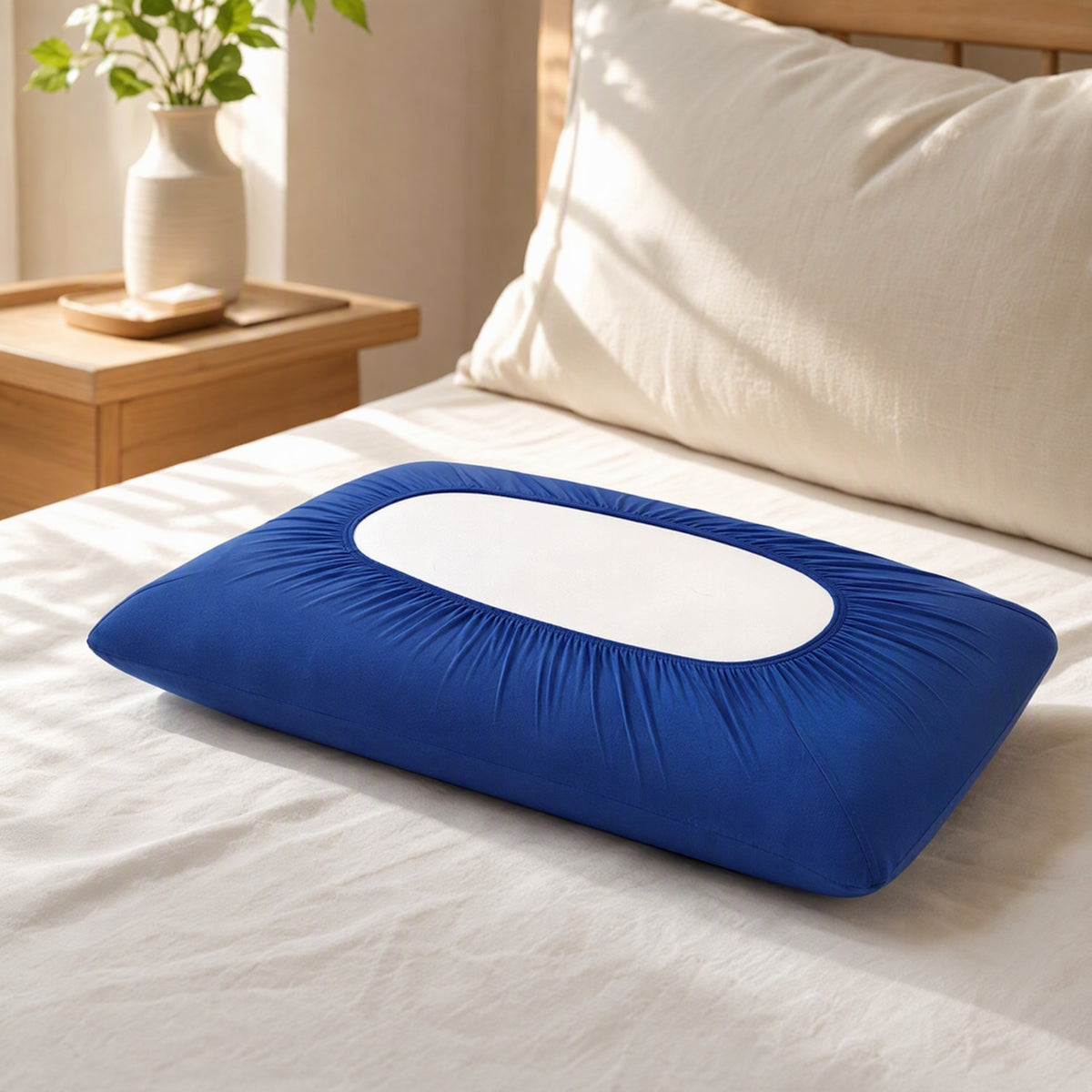 Coolnest™ Cooling Pillowcase in a calm home setting