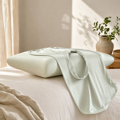 Nylonsway™ Nylon Spandex Pillowcase in a calm home setting