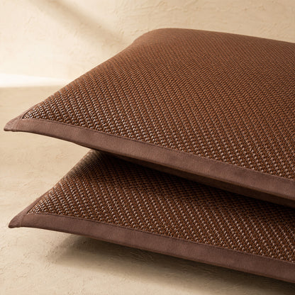 Frostcase™ Polyethylene Cooling Pillowcase Set, material and detail close-up