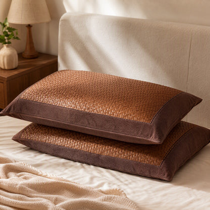 Frostcase™ Polyethylene Cooling Pillowcase Set, styled close view