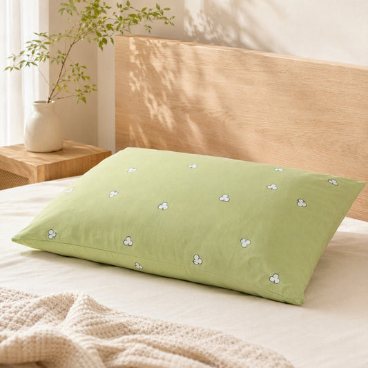 Cottonguard™ Cotton Pillow Protector in a calm home setting