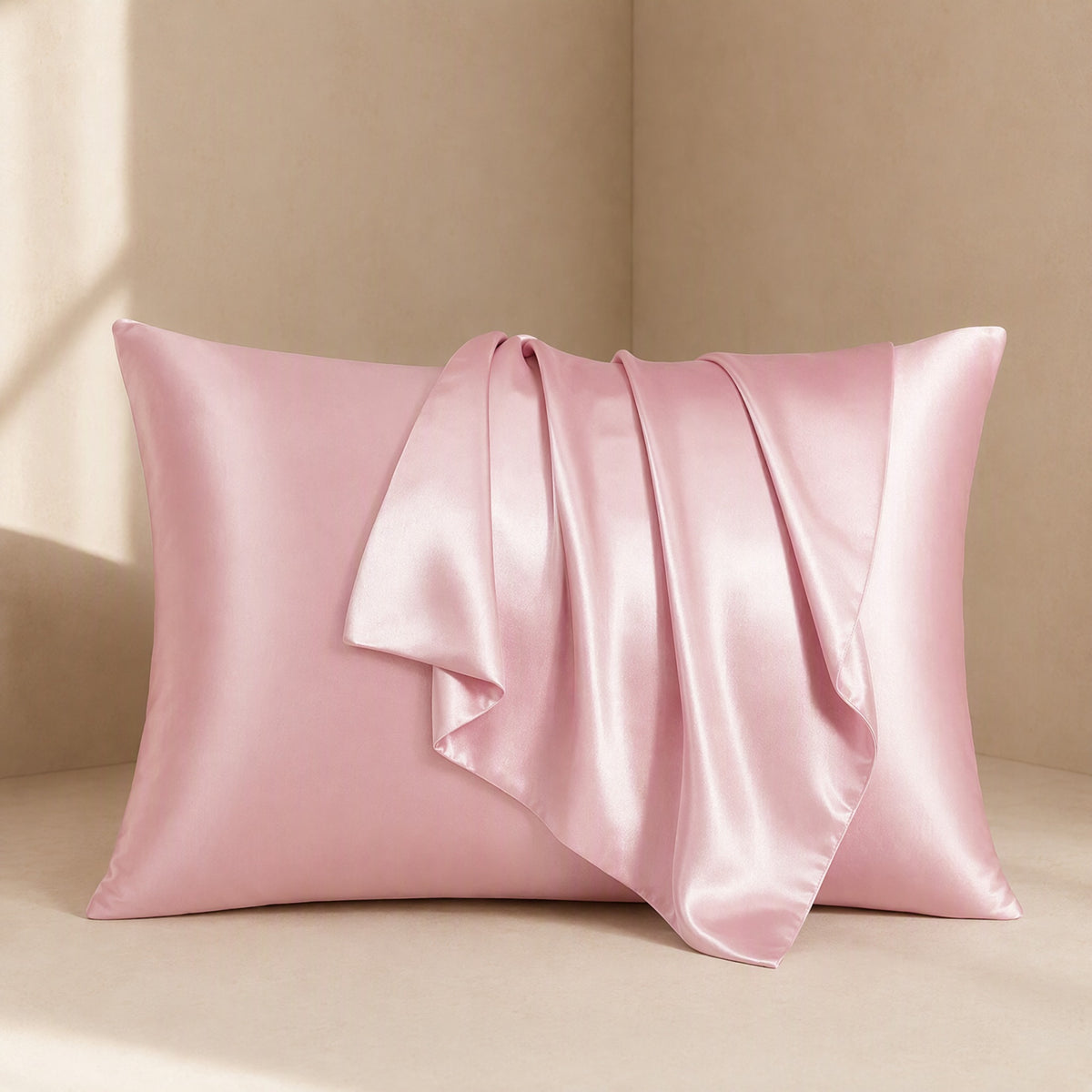 Twillhush™ Satin Pillowcase, Polyester Twill