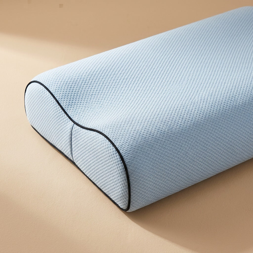 Restcradle™ Memory Foam Neck Support Pillow, material and detail close-up