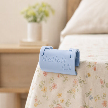 Bedgrip™ Plastic Bed Sheet Fastener Clips, styled close view