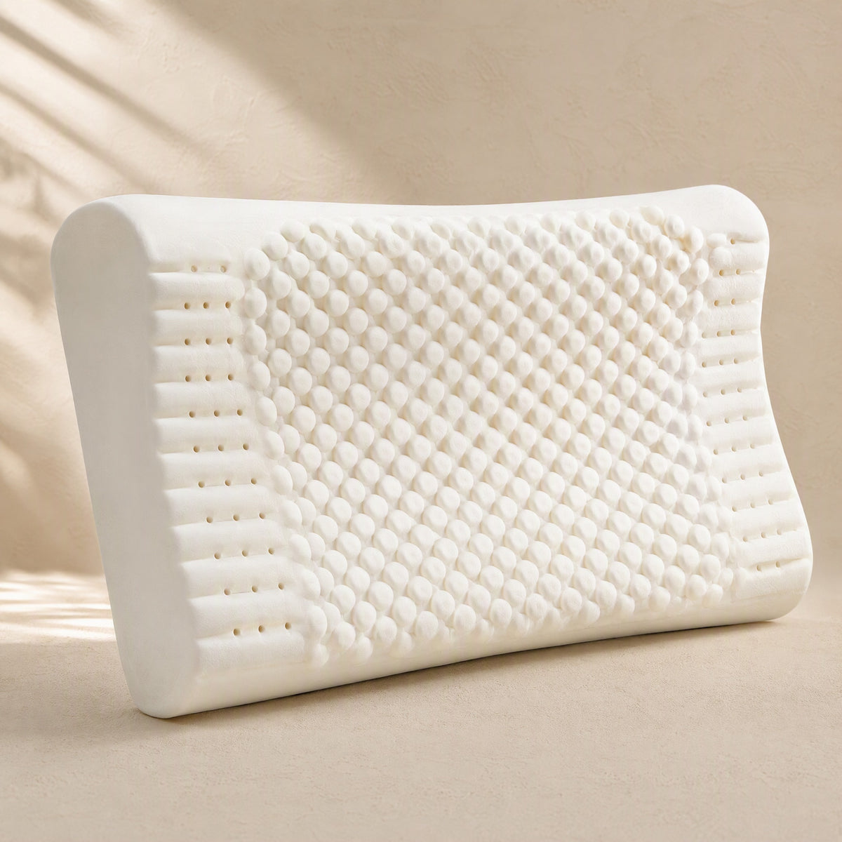 Restloft™ Memory Foam Sleep Pillow, material and detail close-up