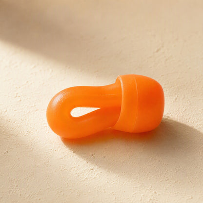 Quietseal™ Silicone Noise-Reducing Earplugs, material and detail close-up
